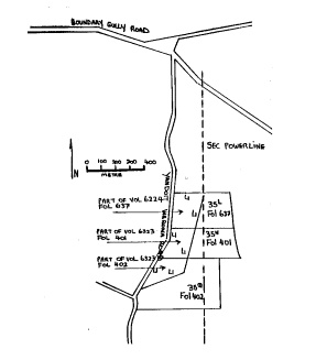 new nuggetty gully alluvial gold workings yandoit creek werona road yandoti plan