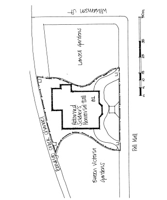 returned soldiers hall bendigo garden plan