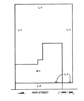 former royal hotel &amp; theatre high street maldon plan