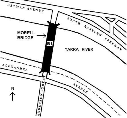 morell bridge south yarra plan