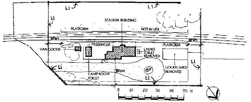 bannockburn railway station plan