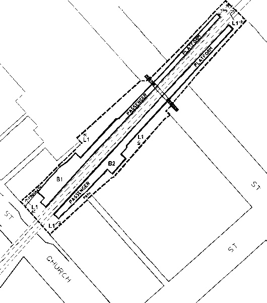 middle brighton railway station complex plan