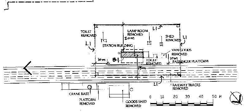 minyip railway station plan