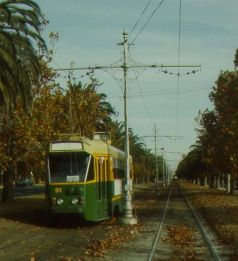 1 ornamental tramway overhead poles dandenong road