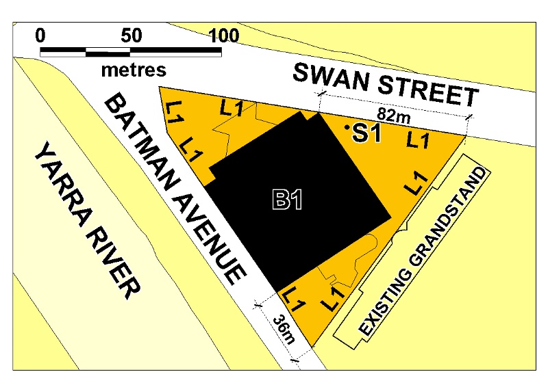 H01977 former olympic pool plan