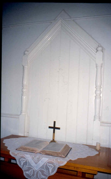 H02010 former weslyan chapel box hill interior