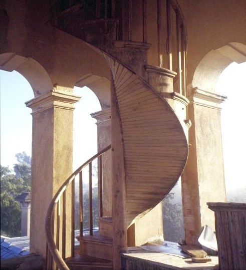 bontharambo homestead boorhaman road wangaratta spiral staircase in tower she project 2003