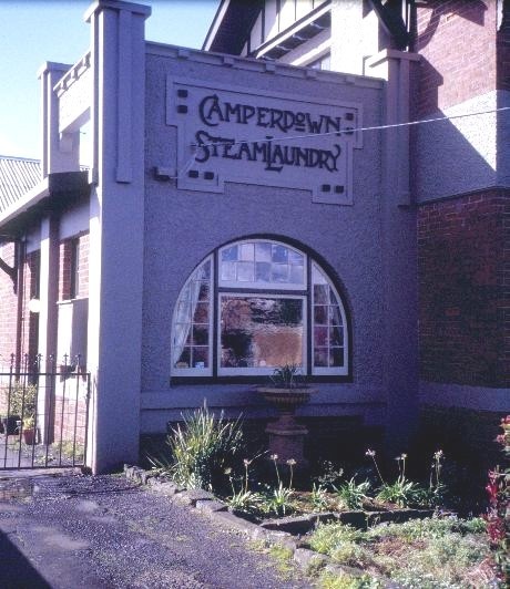 camperdown steam laundry paton street camperdown front sign she project 2003