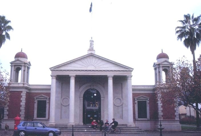 castlemaine market building mostyn street castlemaine front elevation she project 2003