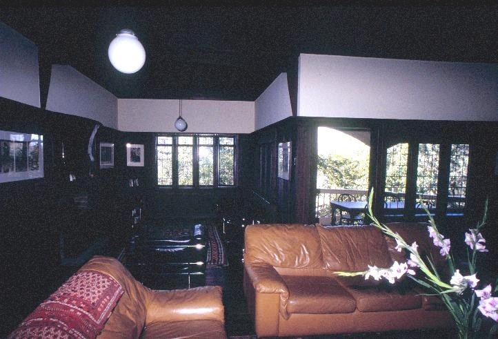 chadwick house the eyrie eaglemont sitting room she project 2003