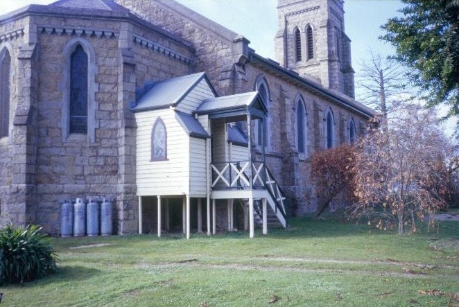 christ church ford street beechworth north wall she project 2003