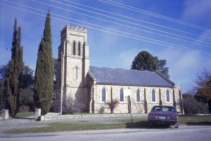 1 christ church ford street beechworth exterior she project 2003