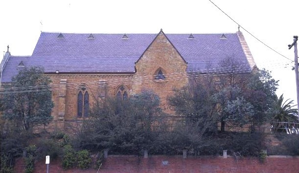 christ church mostyn st castlemaine iconic image she project 2003