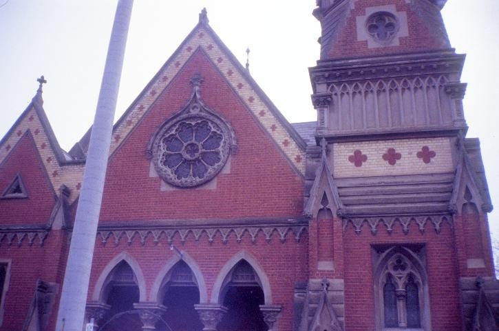 former congregational church and hall mair and dawson sts north ballarat windows she project 2004