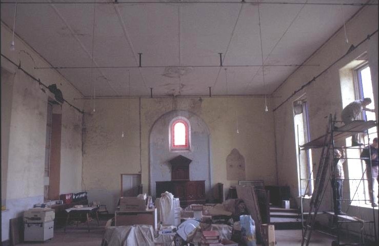 h00850 former st andrews presbyterian church and manse william st port fairy church interior she project 2003