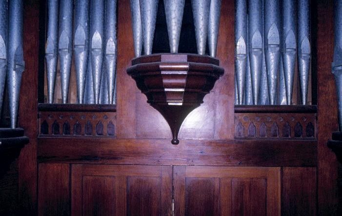 h01280 pipe organ st augustines anglican church sullivans st inglewood close up she project 2003