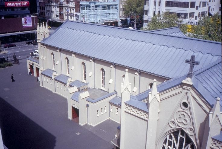 h00013 st francis catholic church lonsdale st melbourne roof she project 2003