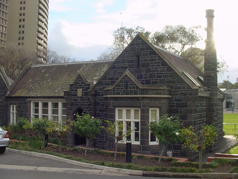 h00019 melbourne grammar school st kilda road melbourne lodge south elevation she project 2004