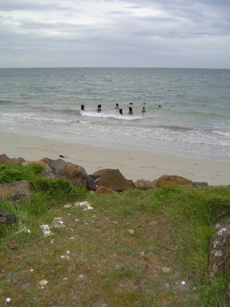 Convincing Ground jetty remains