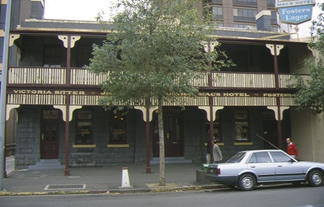 Macs Hotel Franklin Street Melbourne Exterior Front