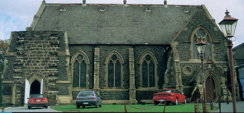 St Giles Church Gheringhap Street Geelong Front Elevation
