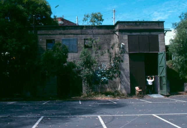 Former Hawthorn Tramway Depot Tower Wagon Shed