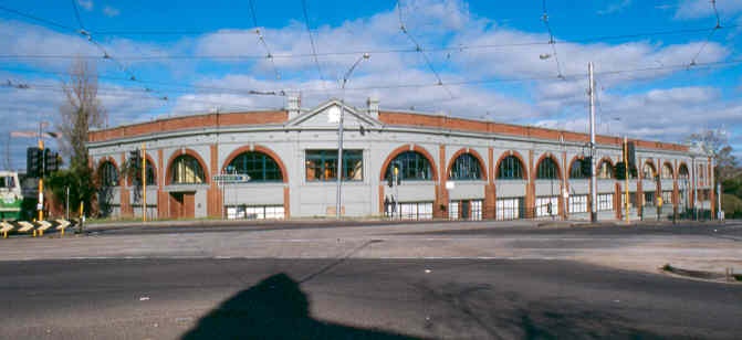 Former Hawthorn Tramway Depot 1990s
