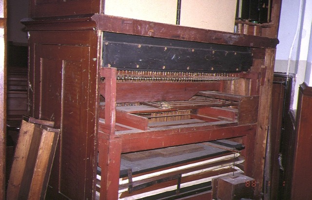 Bevington Pipe Organ Rear View August 1994