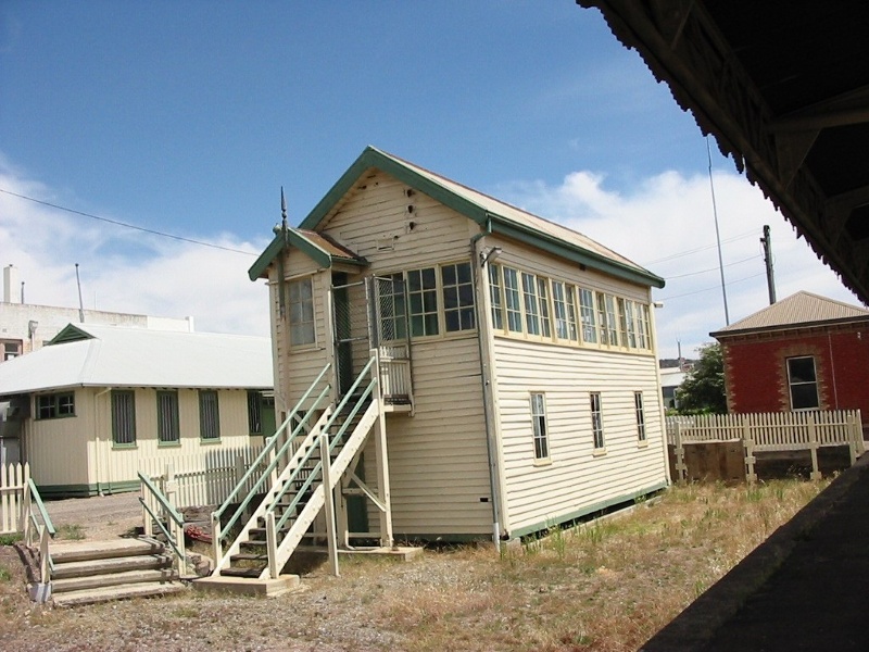 Ararat Railway Station Signal Box A February 2002