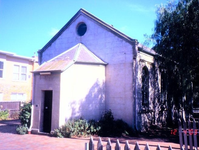 Former Synagogue McKillip St Geelong Exterior North East Corner SHE Project 2003