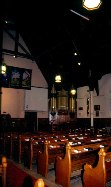 Uniting Church Lyttleton Street Castlemaine Interior Aug 1997