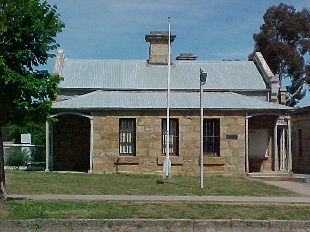 Police Station Ford Street Beechworth Front View November 99