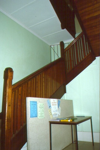 Jeparit Town Hall Staircase August 2000