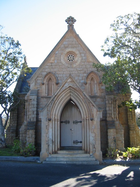 Bendigo Cemetery Chapel August 2003