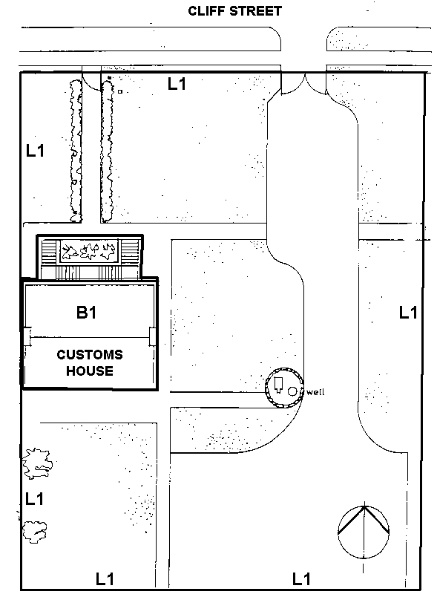 H1844 customs house portland plan