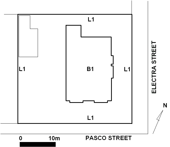 H1857 tudor house 52 pasco street williamstown plan