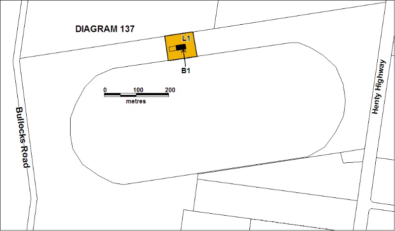 H0137 Hamilton racecourse grandstand plan