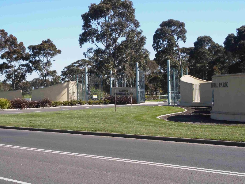 Memorial Park Crematorium and Floral Lawn Cemetery, Hobsons Bay Heritage Study 2006