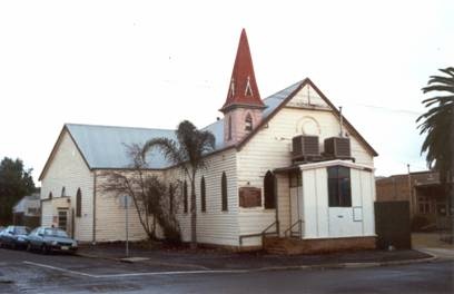 Primitive Methodist Church (former), Hobsons Bay Heritage Study 2006
