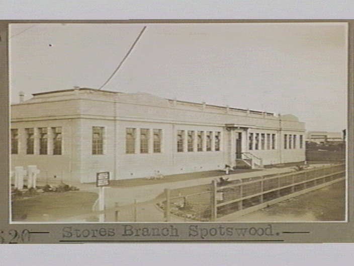 Victorian Railways Spotswood Stores Branch Complex, Hobsons Bay Heritage Study 2006