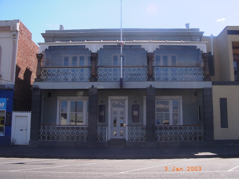 Wilkins House / Claredon Hotel (former), Hobsons Bay Heritage Study 2006
