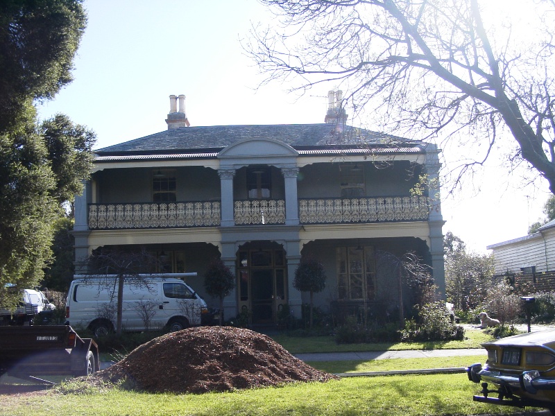 House and Pepper Trees at 54 Osborne Street, Hobsons Bay Heritage Study 2006