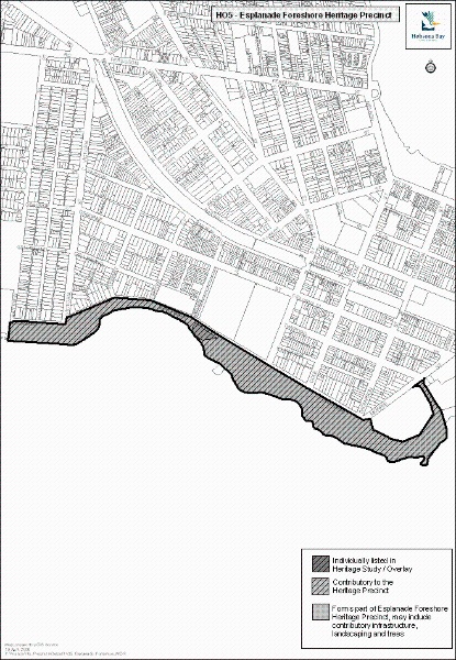 Esplanade Foreshore Heritage Precinct, Hobsons Bay Heritage Study 2006