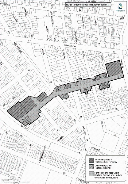 Pasco Street Heritage Precinct WILLIAMSTOWN, Hobsons Bay Heritage Study 2006