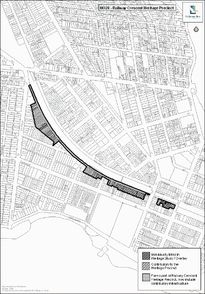 Railway Crescent Heritage Precinct WILLIAMSTOWN, Hobsons Bay Heritage Study 2006