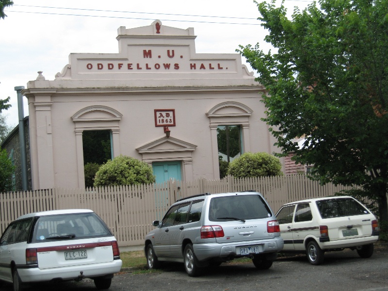 Manchester Unity Independent Order of Oddfellows Hall (former), Hobsons Bay Heritage Study 2006