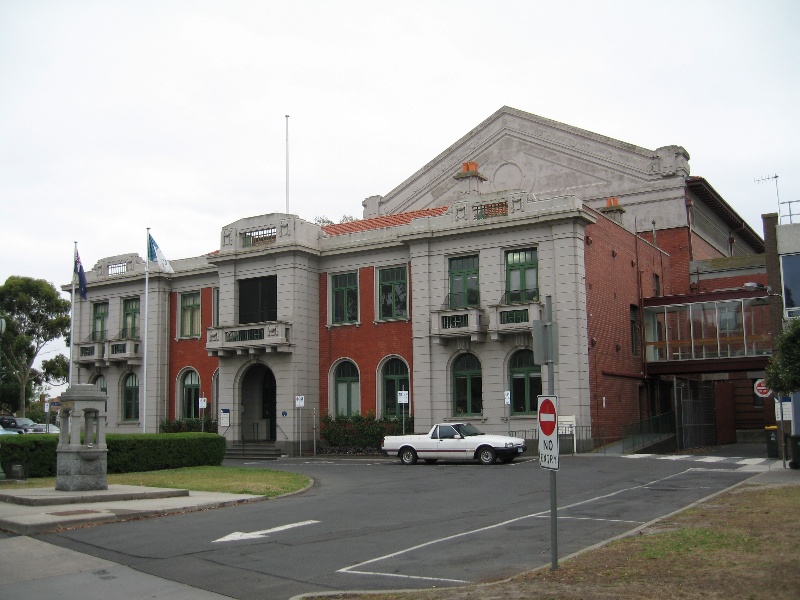City of Williamstown Municipal Offices and Town Hall (former) and Drinking Fountain, Hobsons Bay Heritage Study 2006