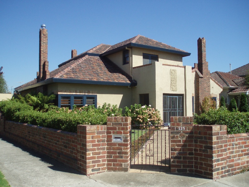 House at 115 Victoria Street WILLIAMSTOWN, Hobsons Bay Heritage Study 2006