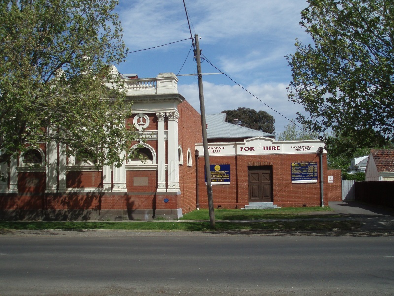 Excelsior Lodge of Industry Masonic Temple, Hobsons Bay Heritage Study 2006