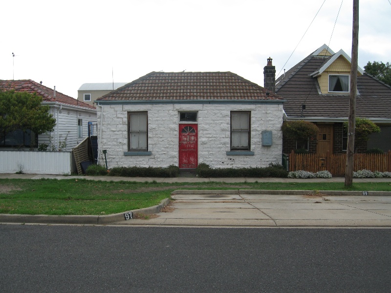 House at 97 Thompson Street WILLIAMSTOWN, Hobsons Bay Heritage Study 2006